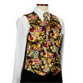 Men's Custom Wet Dyed Silk Vest (S-XL)